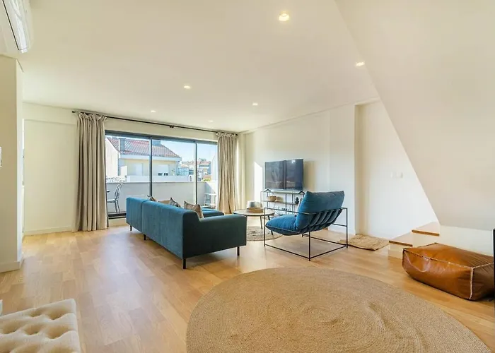 Large Terrace In Paraiso Iii 아파트 포르투